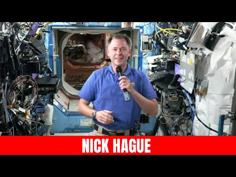 Amy King Speaks With Astronaut Col. Nick Hague From The International Space Station