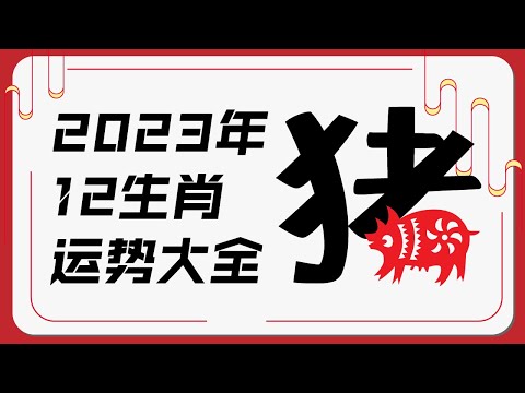 属猪人2023年运势 | 2023十二生肖癸卯兔年运程 | 新加坡马来西亚香港台湾华人必看 | Ahmiao Tv