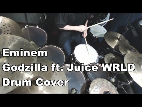 【DrumCover】Eminem - Godzilla ft. Juice WRLD【叩いてみた】