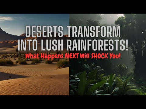 Deserts TRANSFORM Into Lush Rainforests!