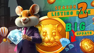 Hamster Kombat Season 2 Listing Date and Price | BIG UPDATE  🔥🔥🔥