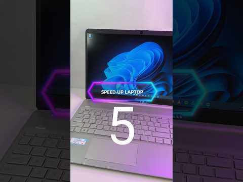 5 Tricks to Speed Up Laptop 🚀