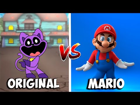 POKEDANCE CATNAP vs MARIO