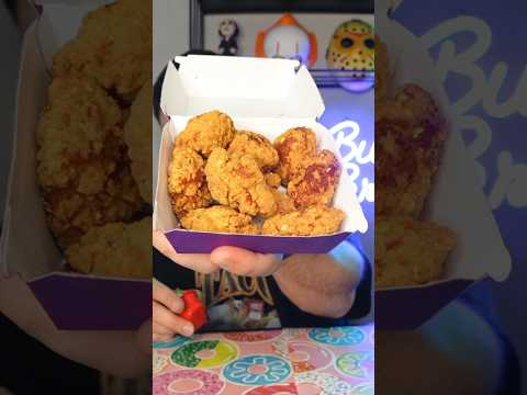 Taco Bell Nuggets Are Back With New Sauces! 🔥 #tacobell #mukbang