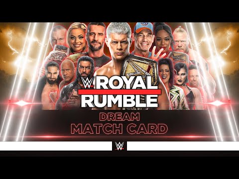 WWE Royal Rumble 2025 - Dream Card