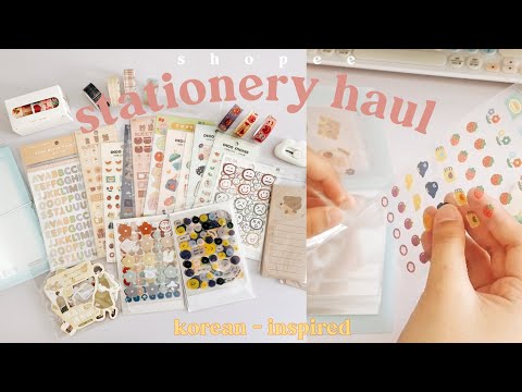 🧸 shopee stationery haul / korean-inspired, cute, affordable