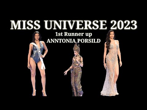 Miss Universe 2023 1st Runner up Anntonia Porsild Full Performance #missuniverso #missuniverse2023