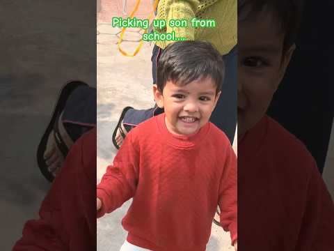 Love to see the happiness on his face | Daddy aa gye | papa meri jaan #shorts #baby #preschool