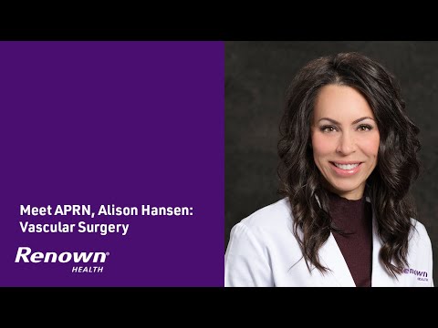 Alison Hansen, Vascular Surgery Nurse Practitioner