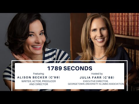 Screenwriting, Improv, and Sketch Comedy- 1789 Seconds with Alison Becker (C’99)