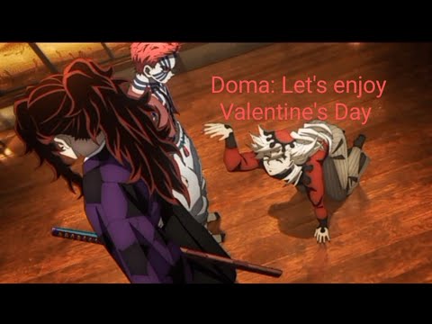 Doma/Douma and the Upper Moons Valentine's Day special❤️🌹| Ori. idea