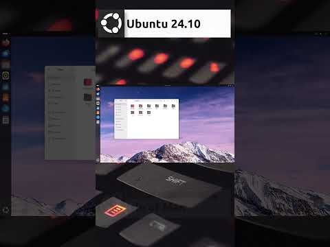 Ubuntu 24.10 Oracular Oriole Quick Overview #shorts