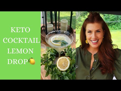 KETO COCKTAIL / LEMON DROP 🍋