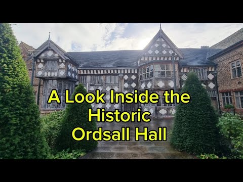 A Look Inside the Historic and Haunted Ordsall Hall. Salford, Manchester.