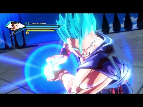 Gohan Super Saiyan Blue VS Gogeta Super Saiyan 4 - Dragon Ball Xenoverse Mod