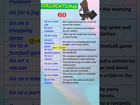 English Collocations with "GO" | Important Collocation #collocations #collocation #english #shorts