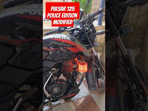 Bajaj Pulsar 125 Police Edition #ytshorts #shorts #shortsfeed #pulsar #trending #viral #bajaj