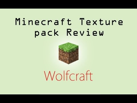 Minecraft Texture Pack Review part 36 - Wolfcraft