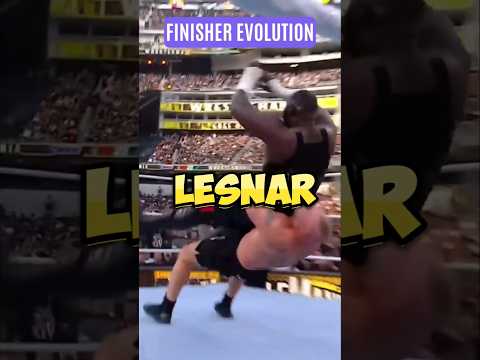 Every FINISHER of Brock Lesnar ! #shorts #wwe