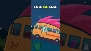 Wheels On The Bus Spooky Song #Shorts #kidsshowsclub