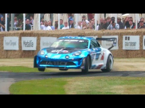 500HP Alpine A110 Pikes Peak Hillclimb MONSTER! Turbo Anti-Lag, Accelerations & Brutal SOUNDS!