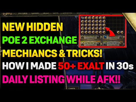 POE 2 In-Game Exchange Market Guide! | HOW TO MAKE $$$ Listing For 30s A Day!