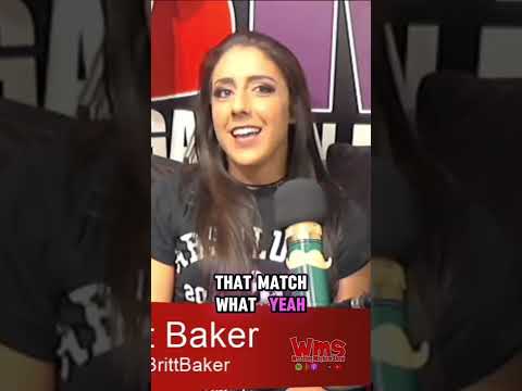 Britt Baker on the Beer Break Match with Allison K! 🍺🤼‍♀️