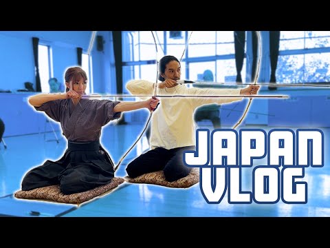 Back in Japan!｜Ramen, Samurai Armor, Archery｜Travel vlog with Jessica