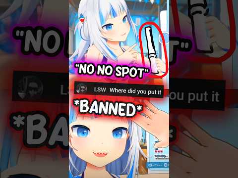 Gura Shocks Viewers after Doing Something Unspeakable #hololive #hololiveenglish #vtuber