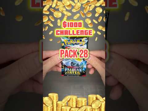 🎉 $1K Pokémon Pack Challenge! 🎉