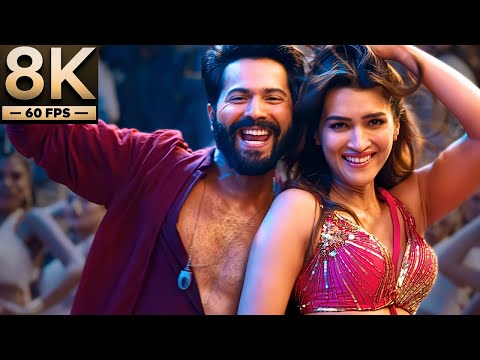 8K Remastered - Thumkeshwari | Kriti Sanon, Varun Dhawan | Bhediya