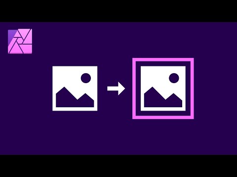 Add A Border To An Image In Affinity Photo