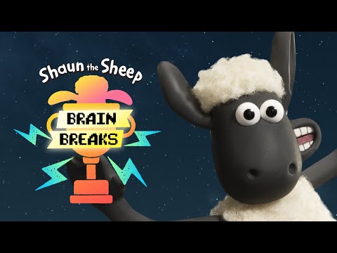 NEW 🐑 Lost in Space 🐑 Shaun the Sheep - Brain Break 🐑 For Kids