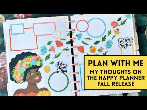 PLAN WITH ME | Planything | Happy Planner Fall Release Chat