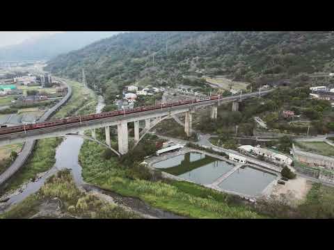 三義旅遊空拍 - 土地公落羽松, 鯉魚潭水庫後池生態公園, 景山溪 (Jan  2023)