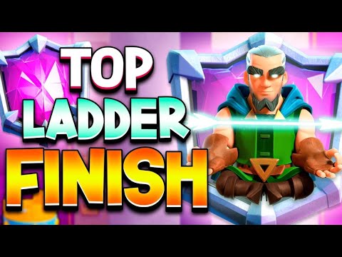 TOP LADDER FINISH - Clash Royale