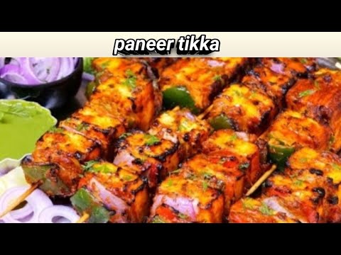 Paneer Tikka Recipe | पनीर टिक्का | Paneer Tikka at home No Tandoor