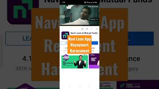 Navi Loan App Repayment Harassment #naviloan #aadharloan #pancardloan #instantloan