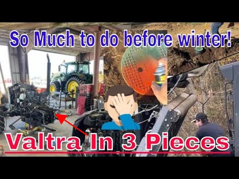 It’s been so long since this happed‼️‼️(Valtra update Pecans & skid steer work)