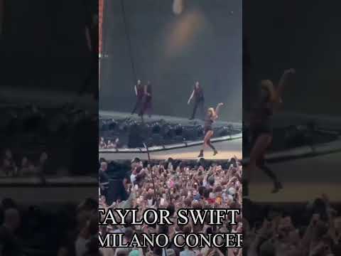 Taylor swift milan italy concert part 4#shorts