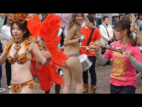 西東京市民まつりサンバ 武蔵野美術大学ラテン音楽研究会 2010