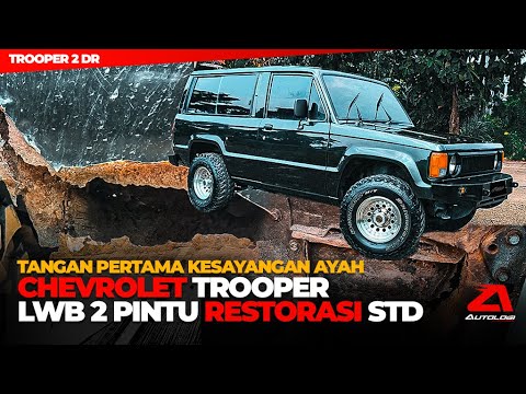 Restorasi Isuzu/Chevrolet Trooper 2 Doors LWB Langka Tangan Pertama - Belkote 2100 HS