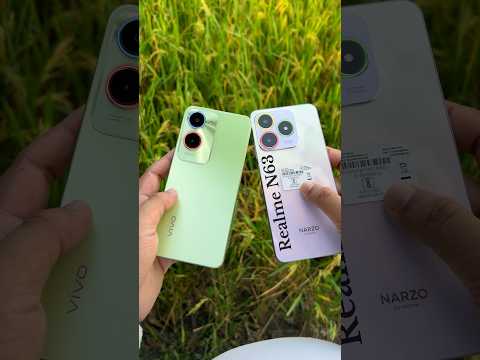 VIVO T3 LITE VS REALME NARZO N63 VIDEO CAMERA COMPARISON