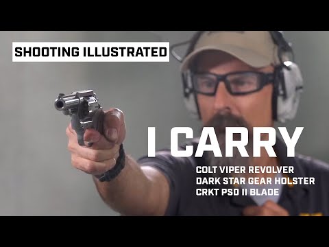 I Carry Colt Viper .357 Magnum Revolver in a Dark Star Gear Holster