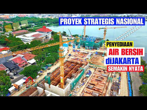 PROYEK STRATEGI NASIONAL. PROGRES PENGELOLAHAN AIR LIMBAH DOMESTIK (JSS/JSDP) DI JAKARTA.