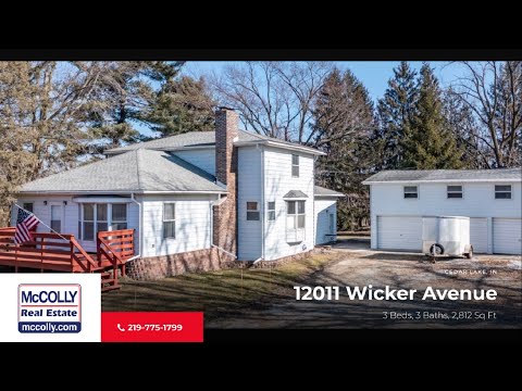 12011 Wicker Avenue, Cedar Lake, IN | MLS #545096- McColly