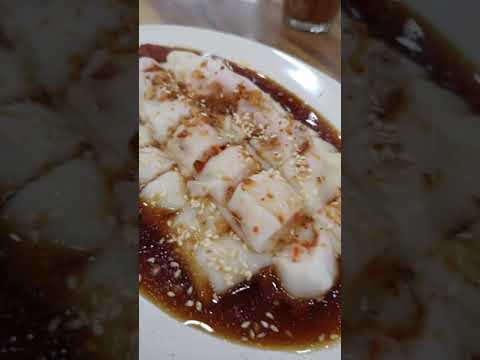 Mouth Watering Jiggling HK Style Cheong Fun @ Wan Chang Coffee Shop JB MYR6 (USD1.37) #shorts