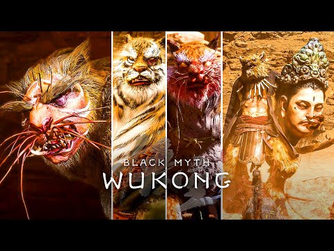 Black Myth Wukong NG+ Chapter 2 All Boss Fights