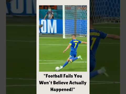 Football Fails you won't believe actually happened #football #cr7 #edit