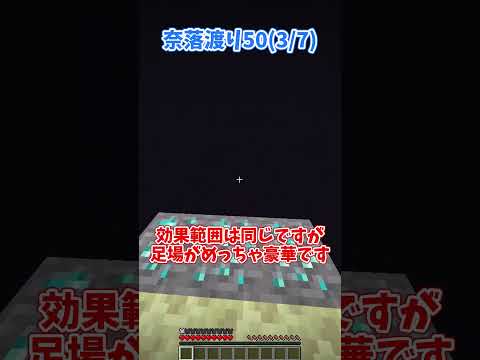 奈落渡り−∞vs奈落渡り∞【ゆっくり実況】【Minecraft】#しなもん